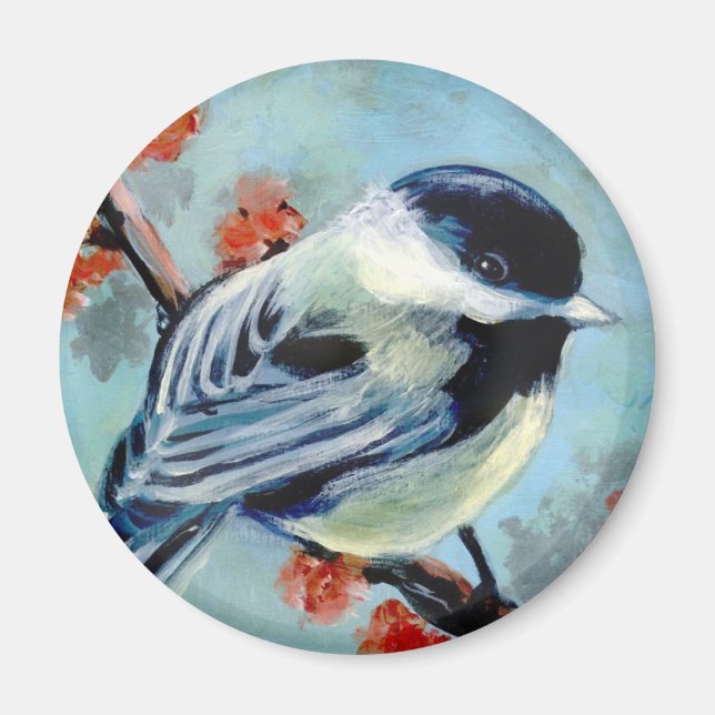Imán Chickadee (Frente)