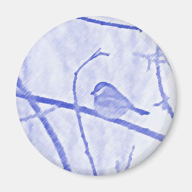Imán Chickadee Life magnet (Frente)