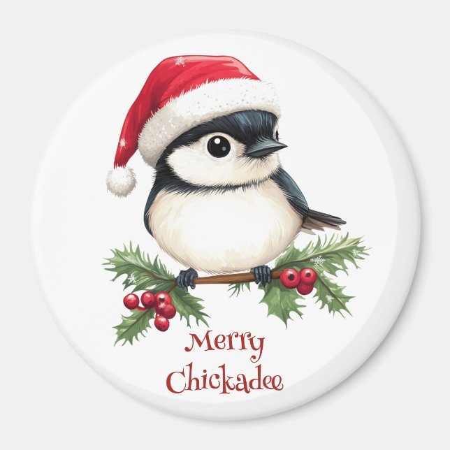 Imán Chickadee Magnet (Frente)