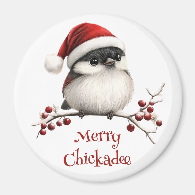 Imán Chickadee Magnet (Frente)
