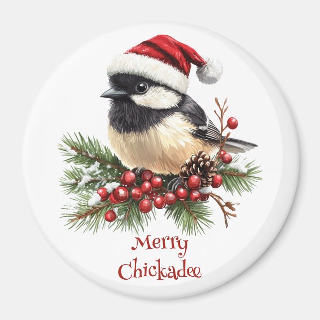 Imán Chickadee Magnet (Frente)