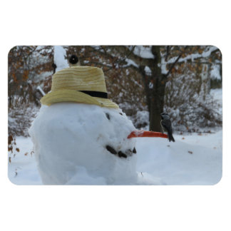 Imán Chickadee y Junko Snowman zant Nose Magnet