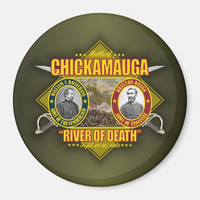 Imán Chickamauga (Frente)