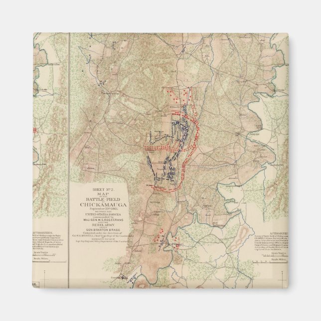 Imán Chickamauga, Valle de Turkeytown (Frente)