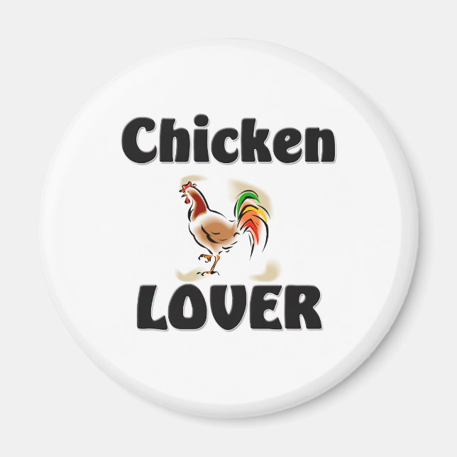 Imán Chicken Lover (Frente)