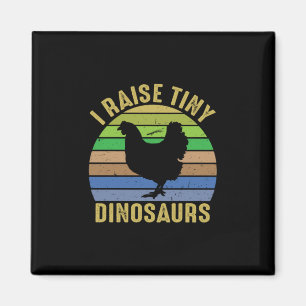 Imán Chicken Lover   Yo Crio Dinosaurios Pequeños