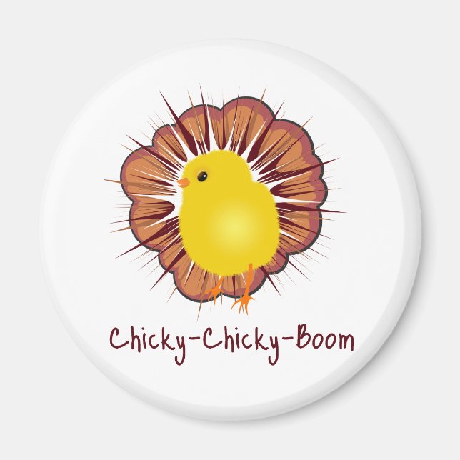 Imán Chicky Boom (Frente)