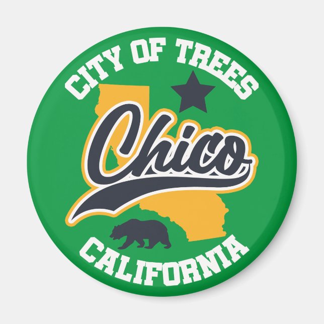 Imán Chico, California (Frente)