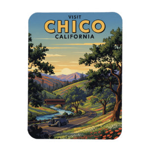 Imán Chico California Travel