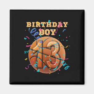 Imán Chico Cumpleaños 13 Adolescente 13 Años Jugadores