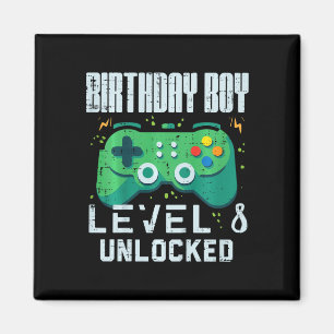 Imán Chico Cumpleaños Nivel 8 Desbloqueado Controlador