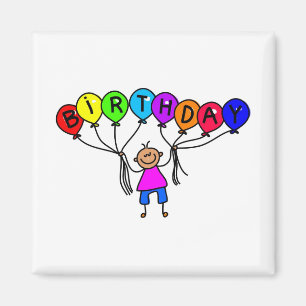 Imán chico de globo