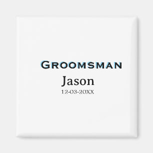 Imán Chico de la fiesta de soltera del séquito del novi