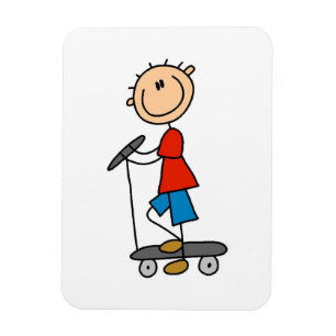Imán Chico de la figura del stick en Scooter