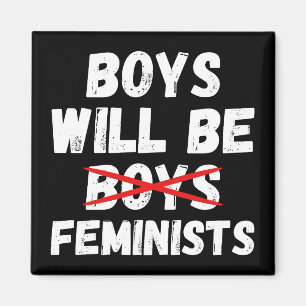 Imán Chico Feminista - Los chicos serán feministas II