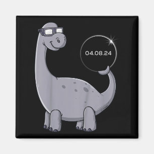 Imán Chicos Divertidos Eclipse Solar Dino 04 08