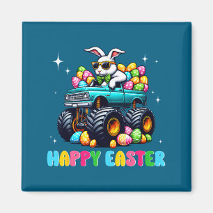 Imán Chicos divertidos felices huevos de pascua monster