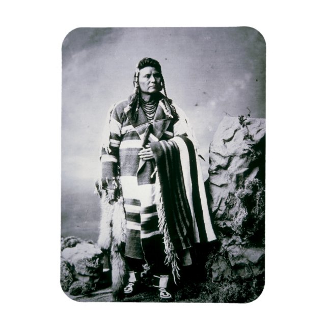 Imán Chief Joseph (1840-1904) c.1880 (foto de abajo) (Vertical)
