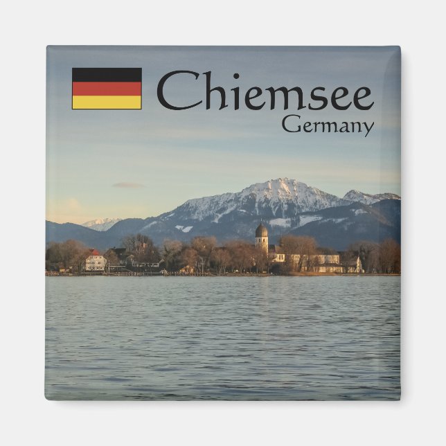 Imán Chiemsee Germany Souvenir (Frente)