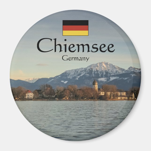 Imán Chiemsee Germany Souvenir (Frente)