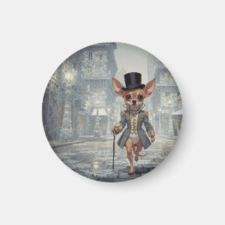 Imán Chihuahua About Town In Paris