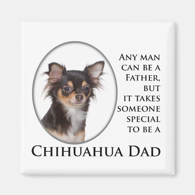 Imán Chihuahua Dad Magnet (Frente)