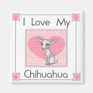Imán Chihuahua Dog Fridge Magnet