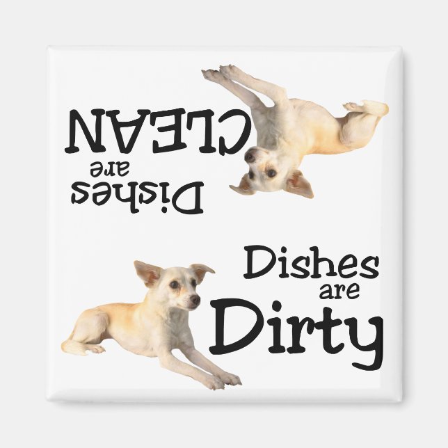 Imán Chihuahua Lovers Dishlava Magnet (Frente)