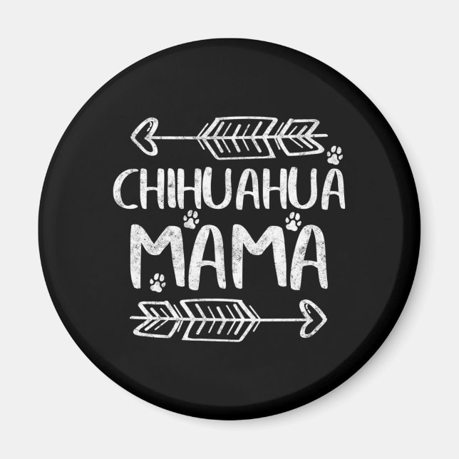 Imán Chihuahua Mama (Frente)
