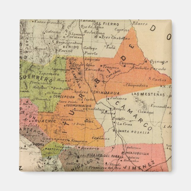 Imán Chihuahua, México (Frente)