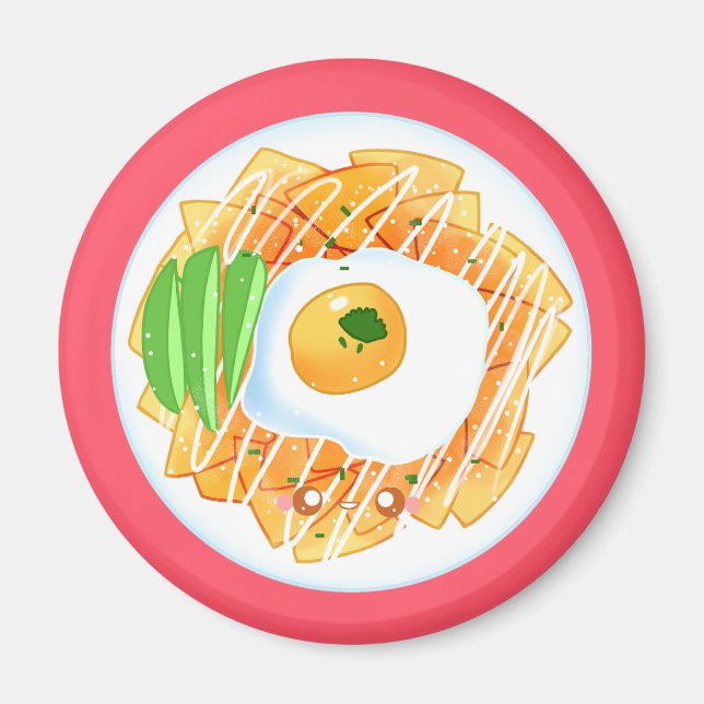 Imán Chilaquiles Rojos (Frente)