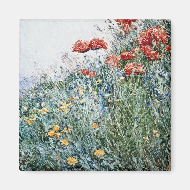 Imán Childe Hassam - Poppies, Appidore (Frente)