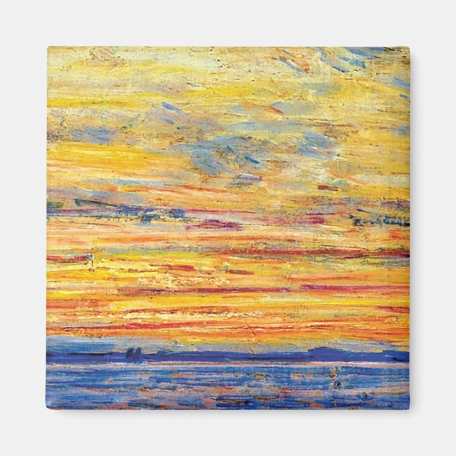 Imán Childe Hassam - Tarde (Frente)