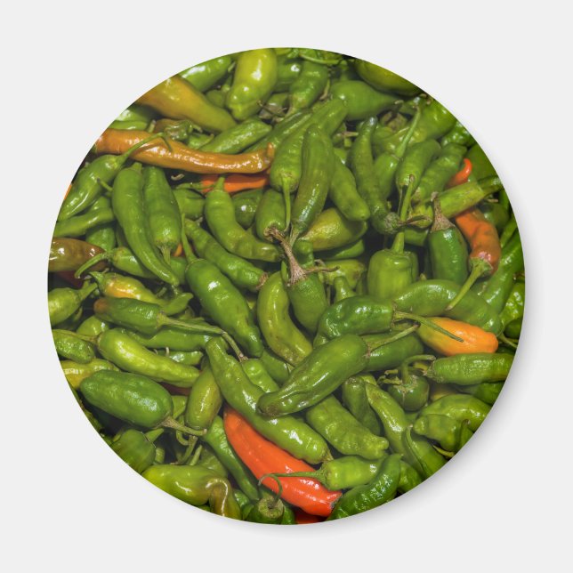 Imán Chiles a la venta en el mercado (Frente)