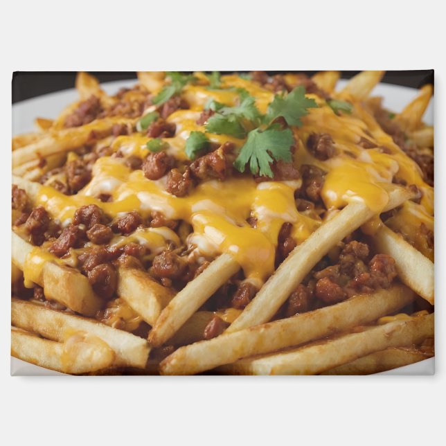 Imán Chili Cheese Fries (Anverso)