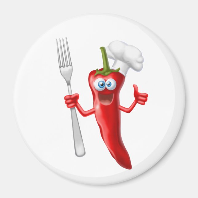 Imán Chili Pepper Magnet (Frente)