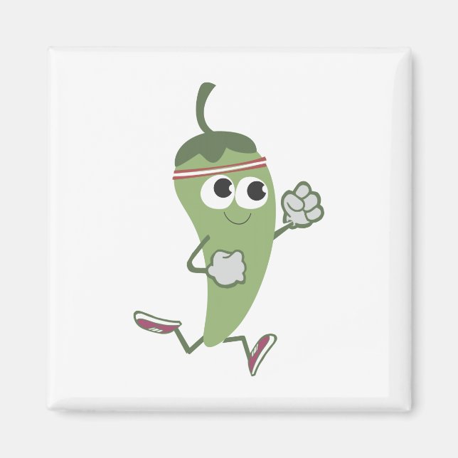 Imán Chili Pepper Runner (Frente)