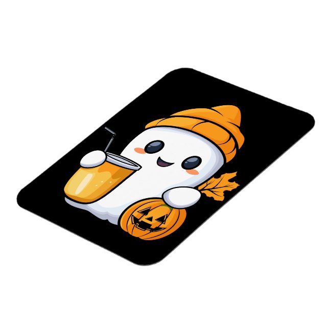 Imán Chill Ghost Coffee Cálido Cae (Lado Izquierdo)