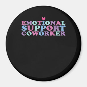 Imán Chill Meme y Viral, trabajadora de ayuda emocional