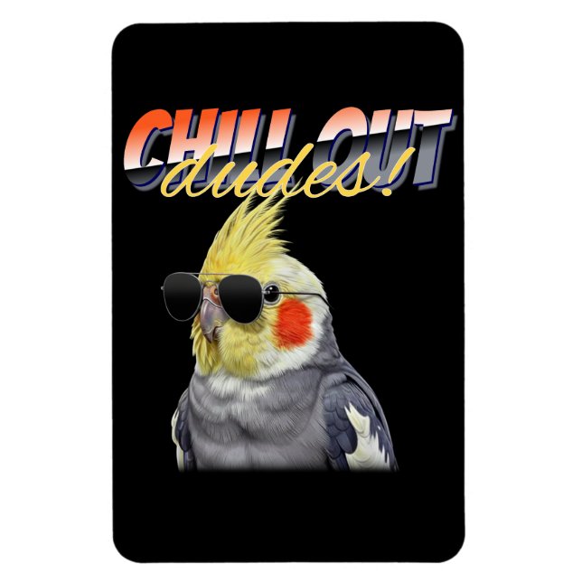 Imán Chill Out Dudes (Vertical)