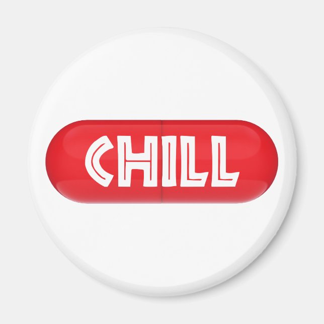 Imán Chill Pill (Frente)