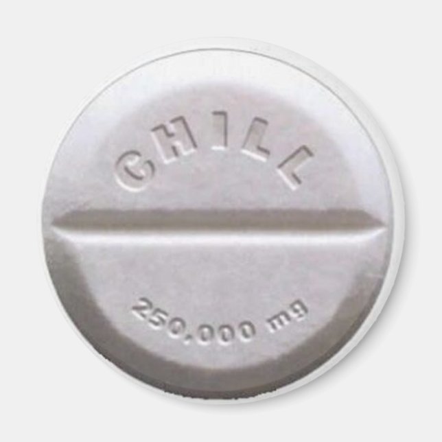 Imán Chill Pill (Frente)