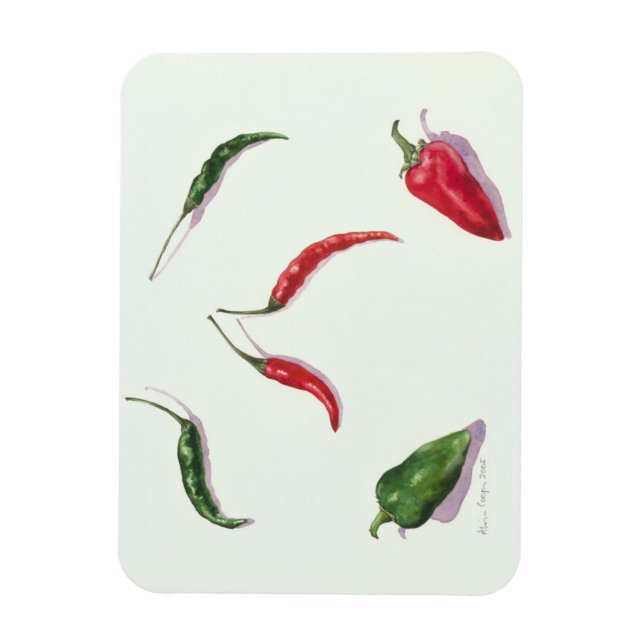 Imán Chillies and Peppers 2005 (Vertical)