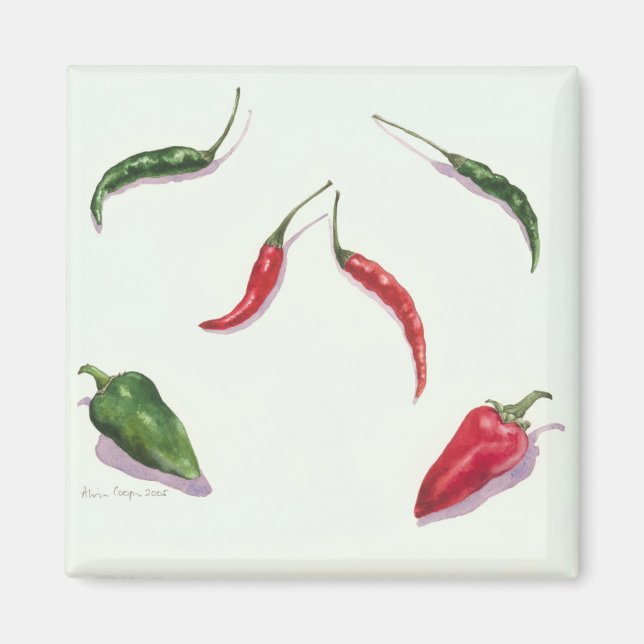 Imán Chillies and Peppers 2005 (Frente)
