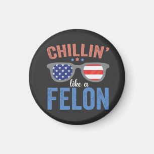 Imán Chillin como un Felon Trump Presidente de las elec