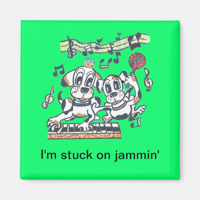 Imán Chilly Dog The Dancing Beagle (Frente)