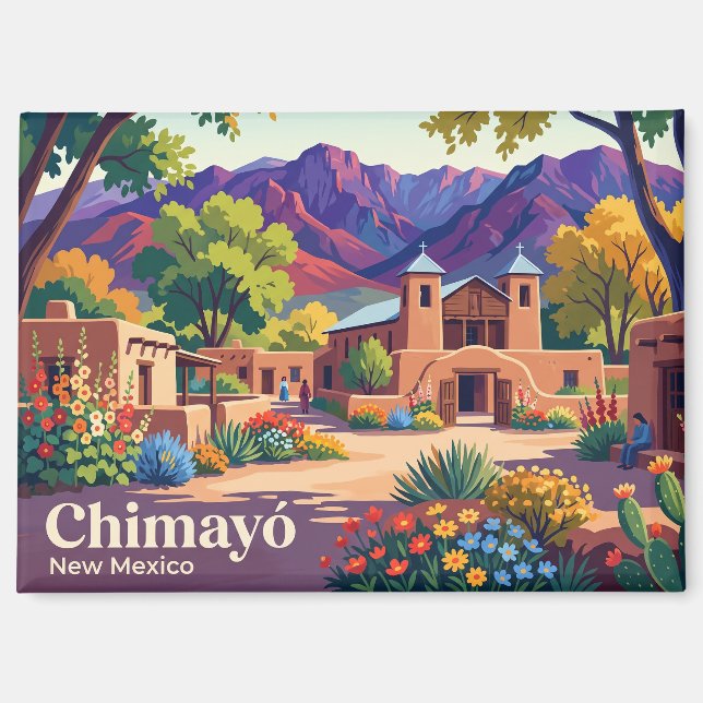Imán Chimayó, Nuevo México EE. UU. (Anverso)