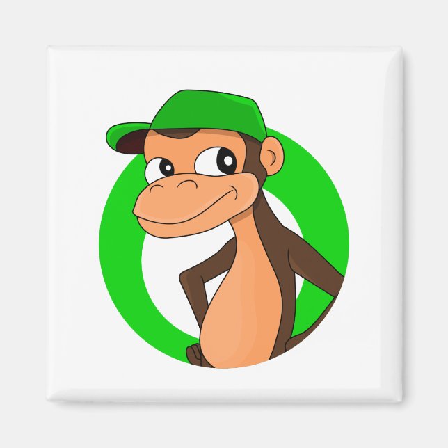 Imán Chimp personalizado imnet (Frente)