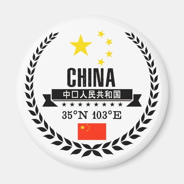 Imán China (Frente)