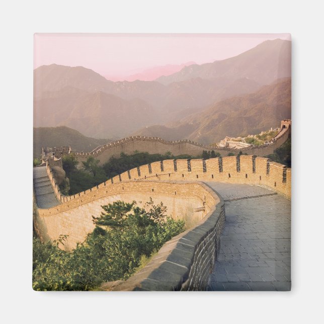 Imán China, condado de Huairou, Puesta de sol sobre la (Frente)